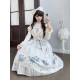 With Puji Letters and Poems-Iris Mid Length JSK Long JSK and Sets(Pre-Order/Full Payment Without Shipping)
